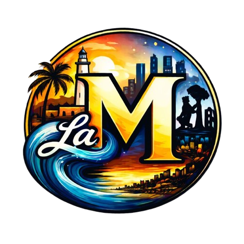 La M Studios logo